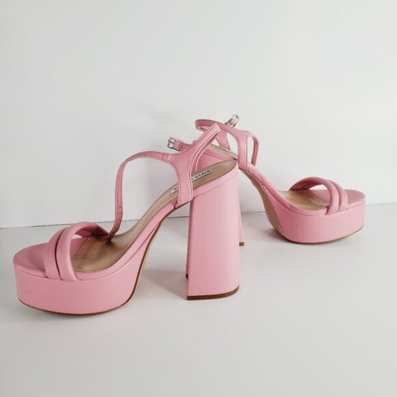 Steve Madden Pink Platform Heels - Picture 2 of 8